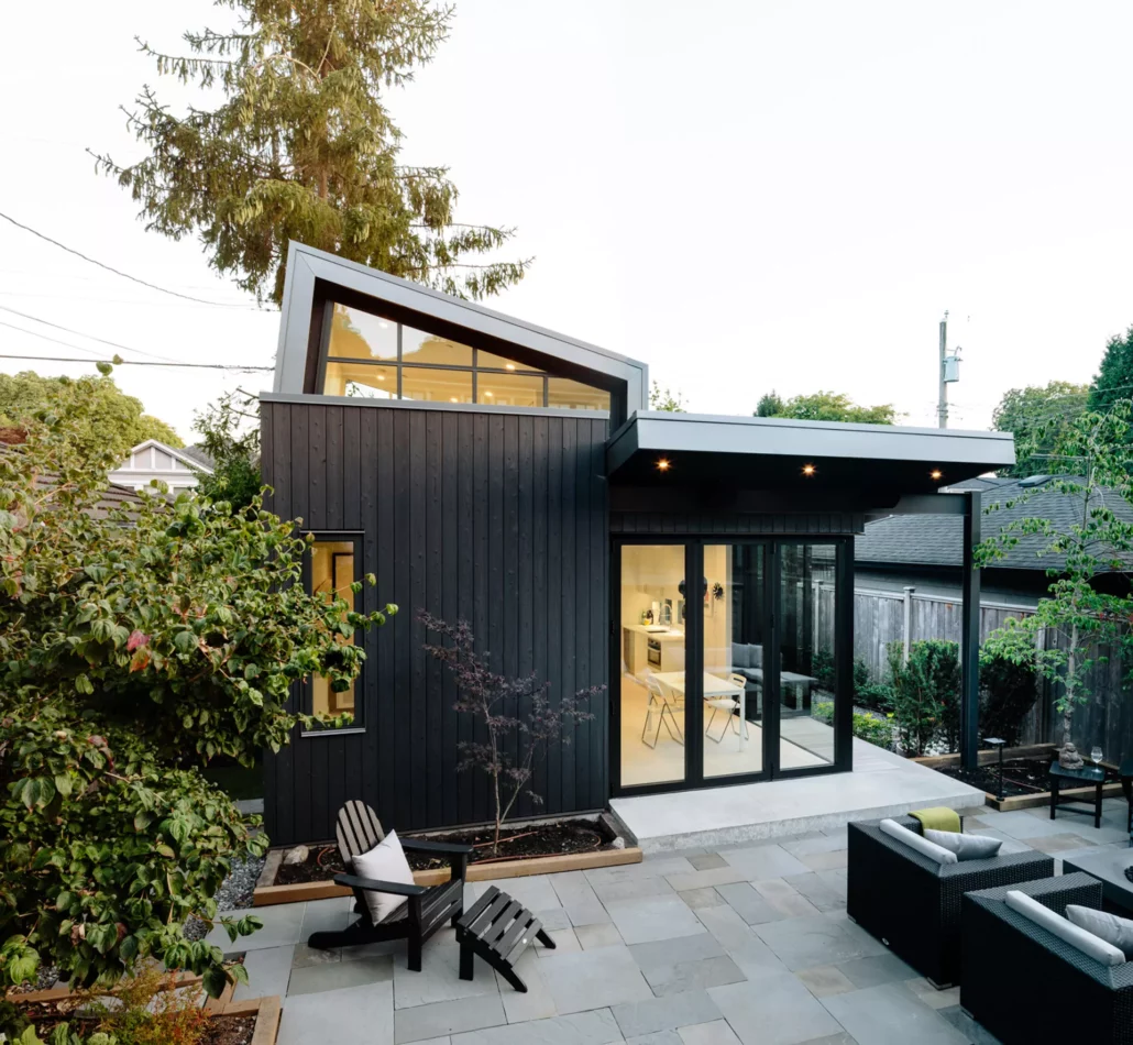 Laneway house home office